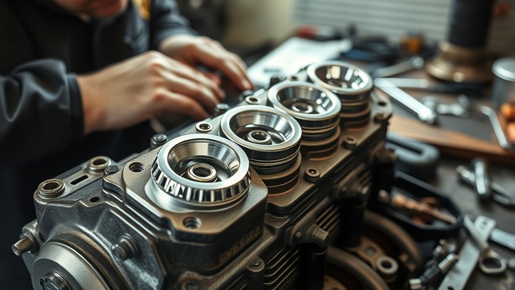 engine head reassembly process