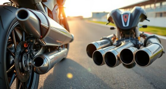 exhaust configurations performance comparison