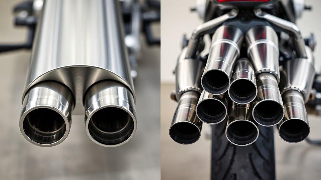 exhaust types enhance vehicle performance