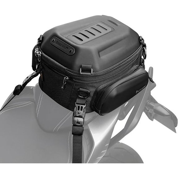 Rhinowalk Expandable Motorcycle Tail Bag Waterproof 12L-18L