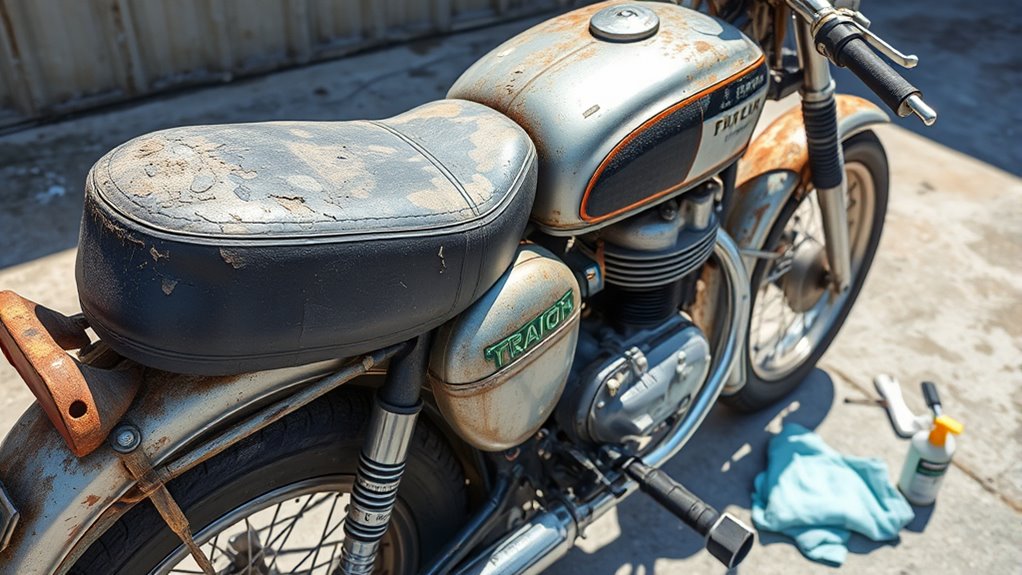 exterior bike cleaning inspection