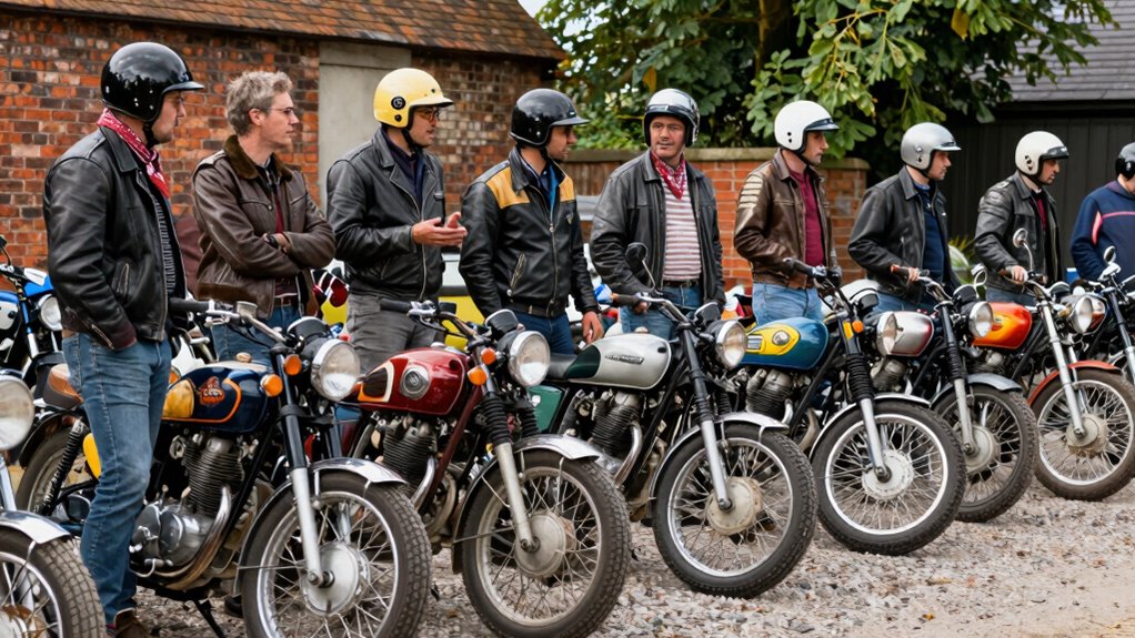 find vintage motorcycle club