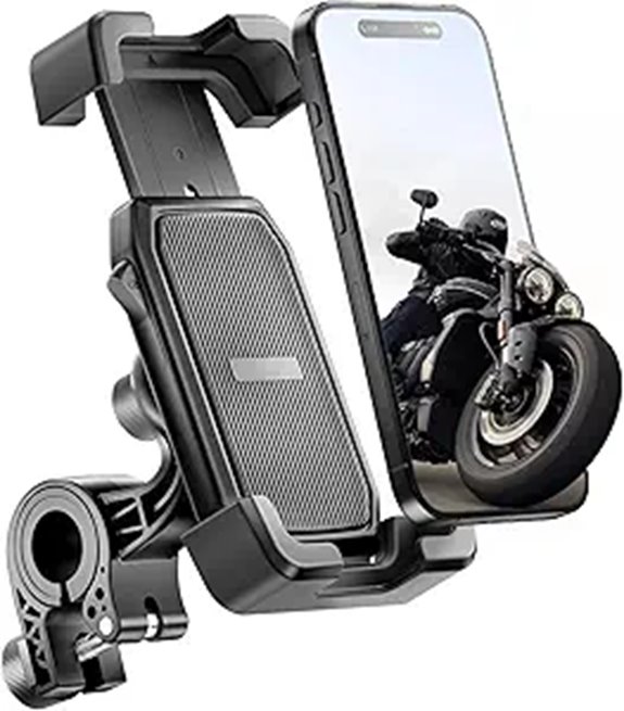 Delobon Motorcycle Phone Mount for 4.7-7.0 inch Smartphones