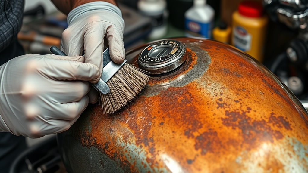 fix holes before sealing