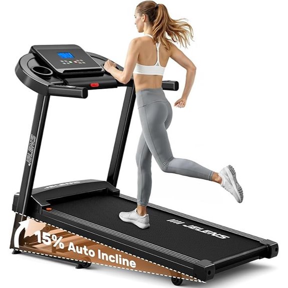 foldable incline treadmill with app