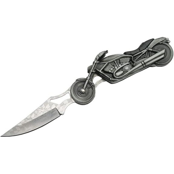Rite Edge 4.75 Folding Motorcycle Knife with LED
