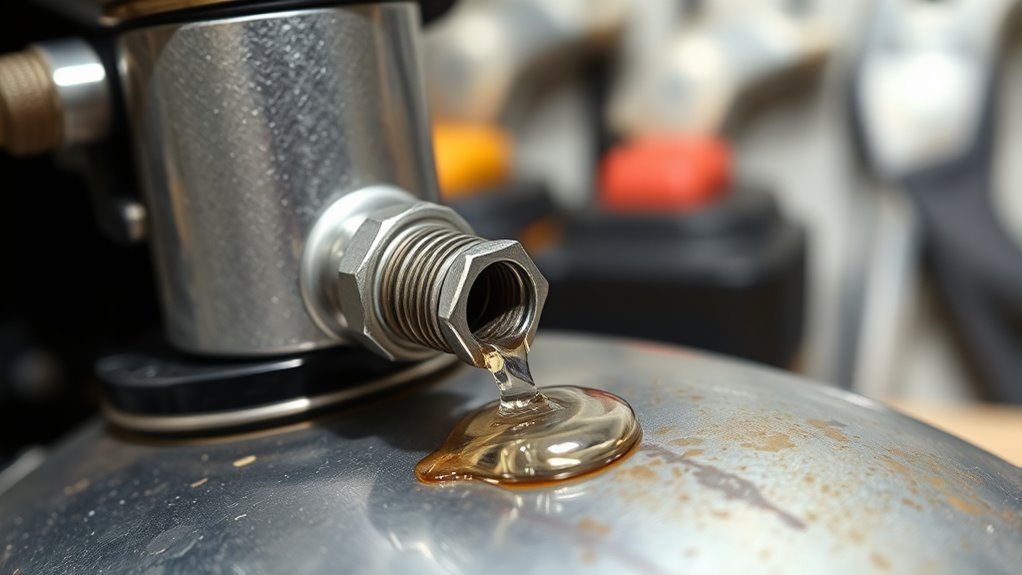 fuel leak safety precautions