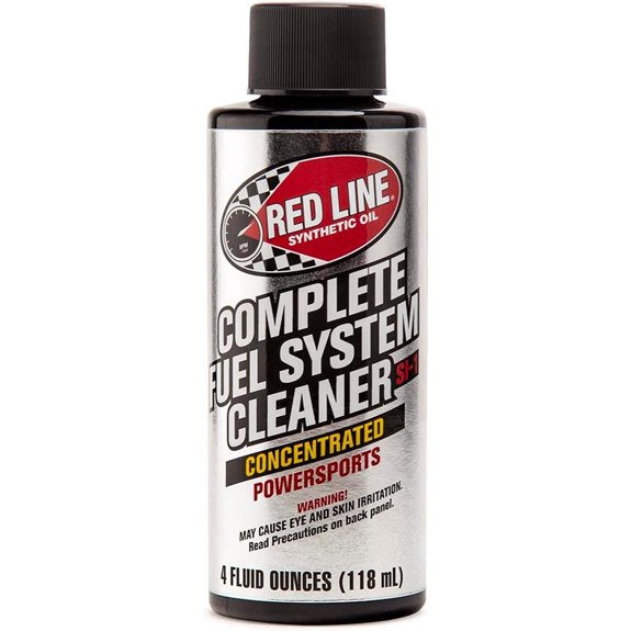 Red Line 60102 Complete Powersports Fuel System Cleaner - 4 Ounces