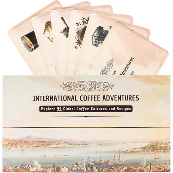 World Coffee Recipe Cards for Global Brewing Guides