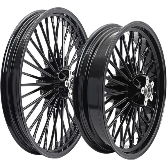 TOFR Gloss Black Harley Sportster Wheel Rims
