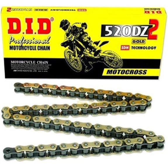 DID 520DZ-140 Gold Chain with Connecting Link