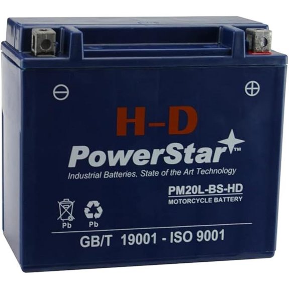 PowerStar YTX20L-BS Battery for Honda Gold Wing