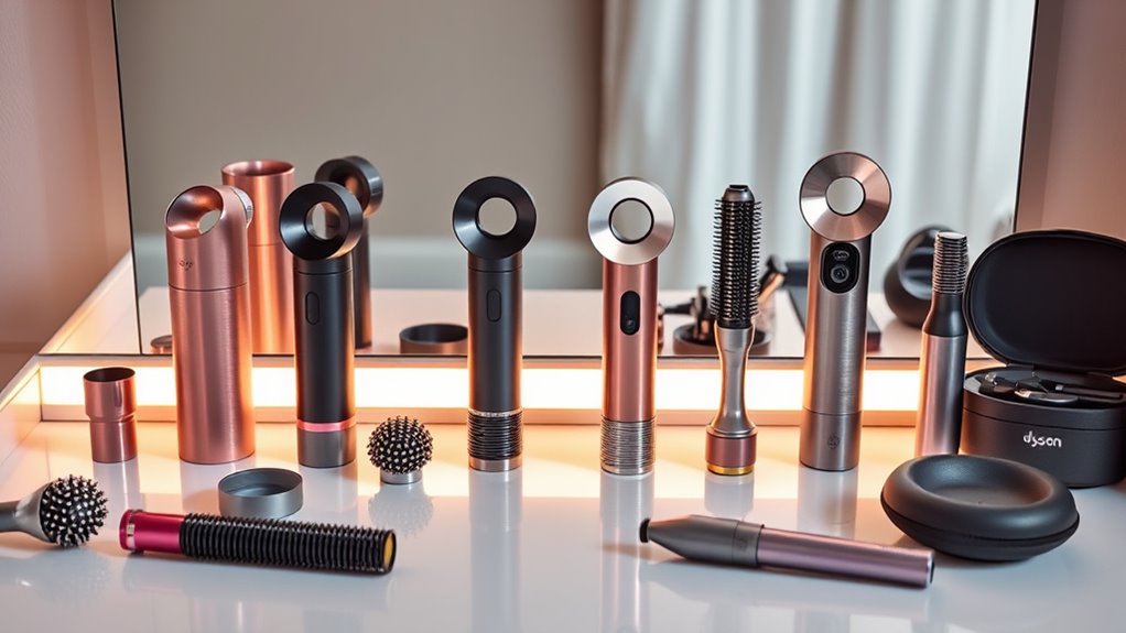 hair styling compatibility and features