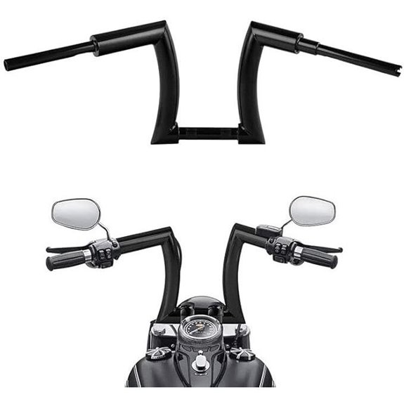 TCMT 12 Rise Ape Hanger Handlebar for Harley Bikes