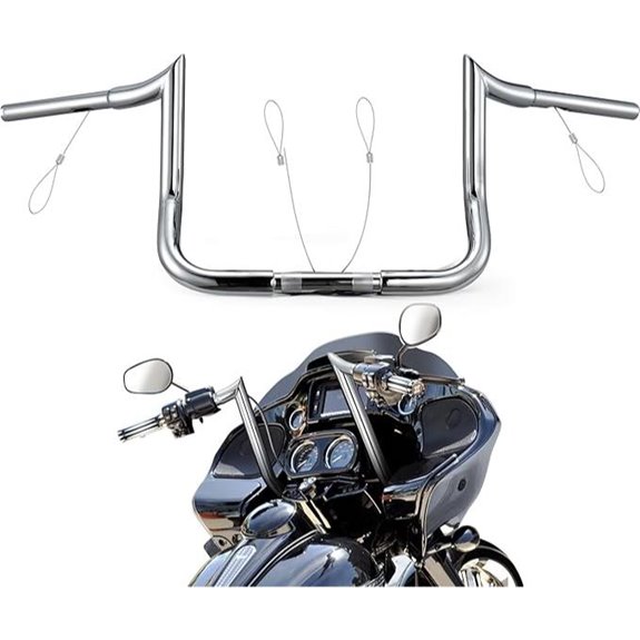 MoKitDora Ape Hanger Bars for Harley 1986-2023