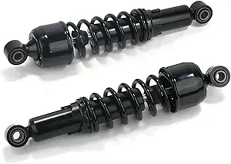 harley black rear shocks