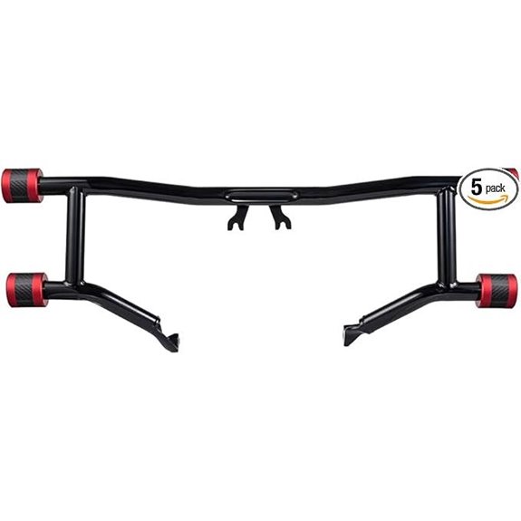 Advanblack Protek Highway Peg Crash Bar for Harley