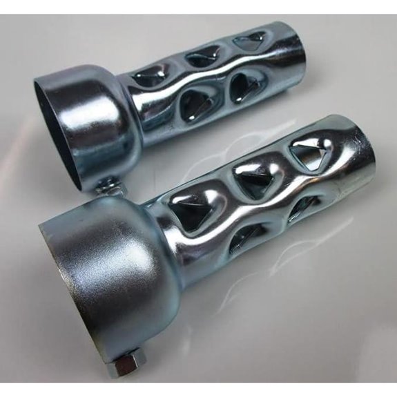 PAIR OF BAFFLES FOR 2 DIAMETER HARLEY DAVIDSON DRAG PIPES