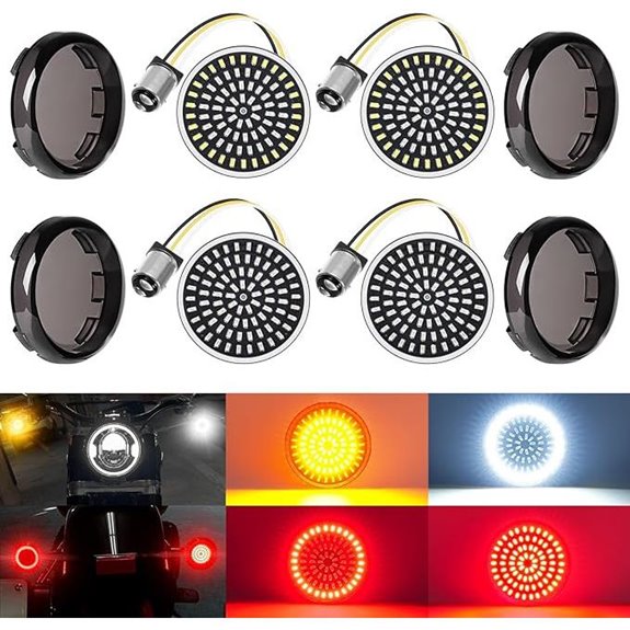 Benlari 1157 LED Turn Signal Light Kit for Harley Davidson
