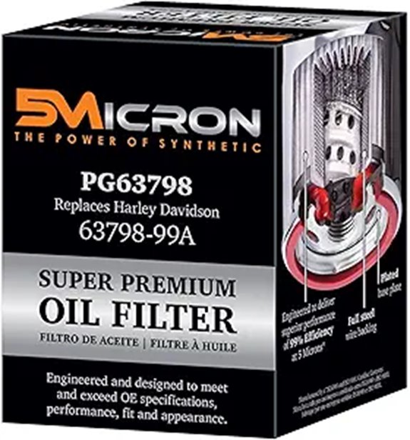 PG Engine Oil Filter PG63798 for Harley-Davidson