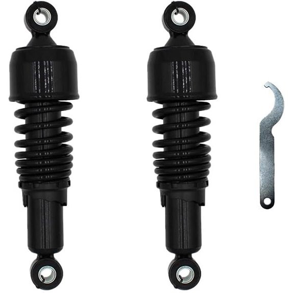 RAParts 10.5 Rear Suspension Shock for Harley Davidson