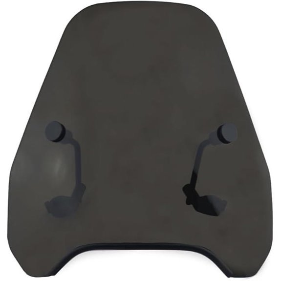 Motorcycle Windshield Mount for Harley Davidson (15) Smoke