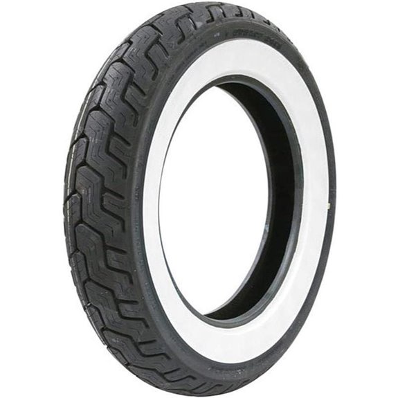 Dunlop Harley Davidson D402 Whitewall Rear Tire (Wide Whitewall / MT90-16B)