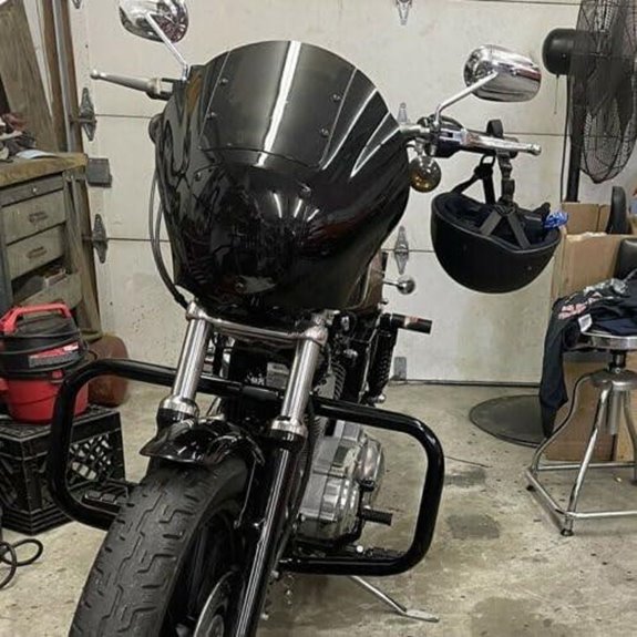 Quarter Headlight Fairing for Harley XL Dyna 88-05