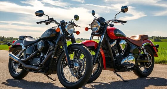 harley indian motorcycle rivalry