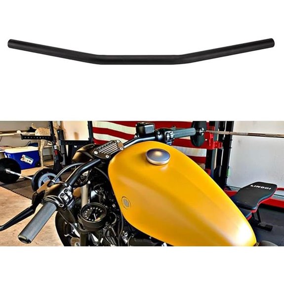 Motorcycle Drag Bars for Harley-Davidson and Custom Bikes