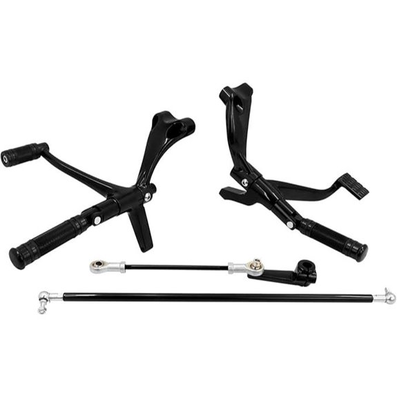 HDBUBALUS Motorcycle Forward Controls Kit for Harley