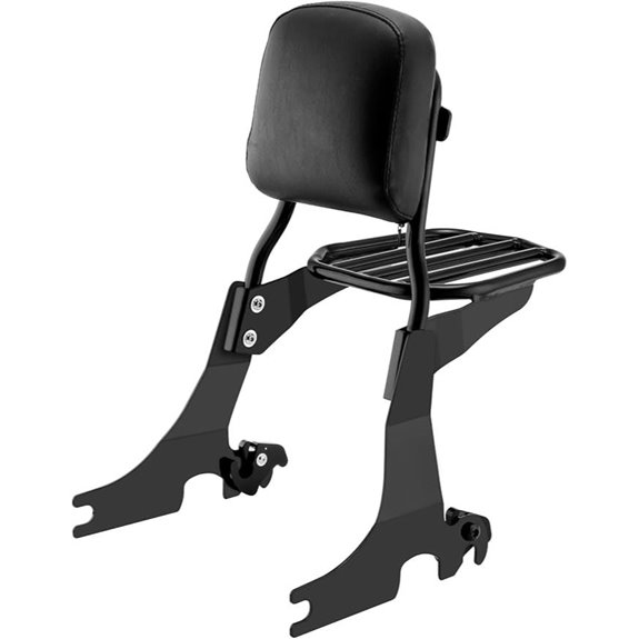 Mofun Passenger Backrest & Luggage Rack for Harley