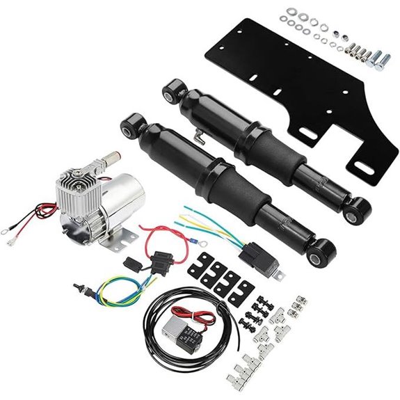 XFMT Motorcycle Rear Air Suspension Kit for Harley