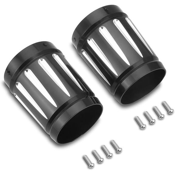 Harley Muffler End Caps for Road King Street Glide