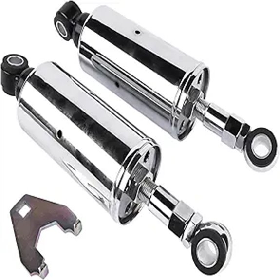 Adjustable Rear Suspension Shocks for Harley Softail
