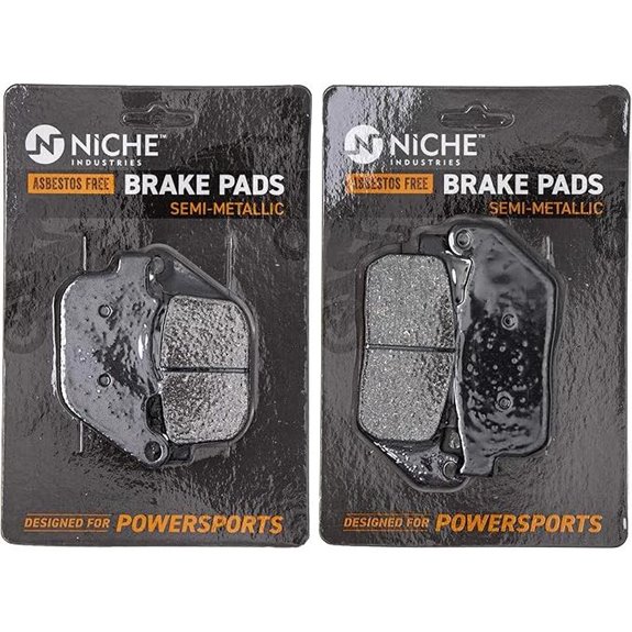 NICHE Brake Pad Set for Harley Sportster XL Models