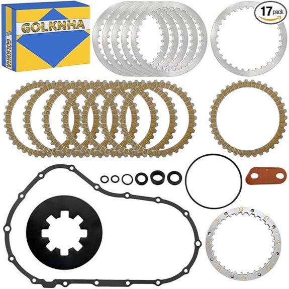 Clutch Kit & Cover Gasket for Harley Sportster