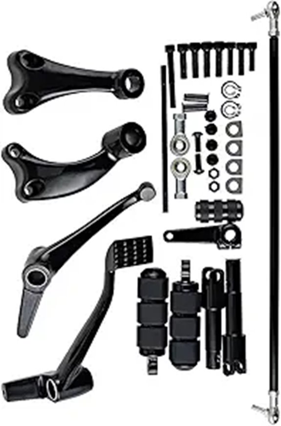 Astra Depot Black Forward Controls for Harley Sportster