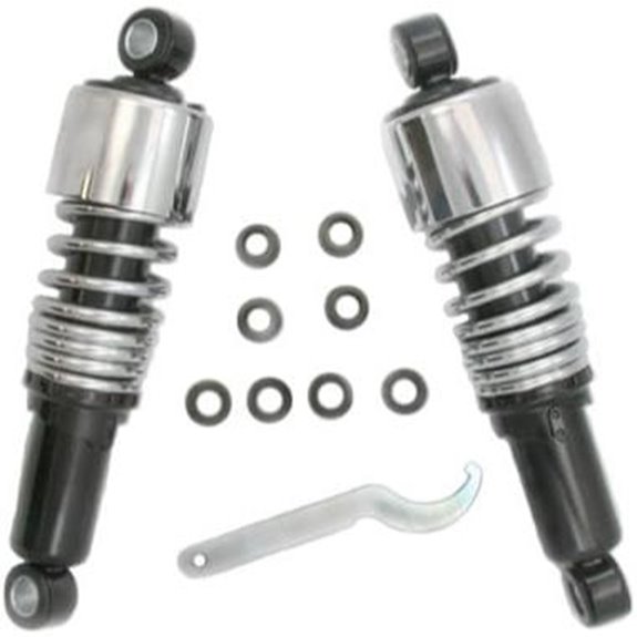 Chrome Rear Shocks for Harley Sportster (2004-2012)
