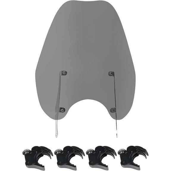 TCMT Smoke Windshield for Harley Sportster 1200