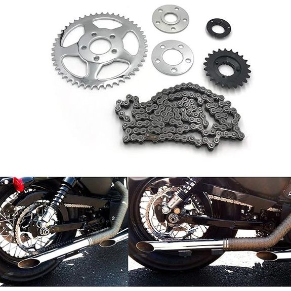 Chain Drive Sprocket Conversion Kit for Harley Sportster