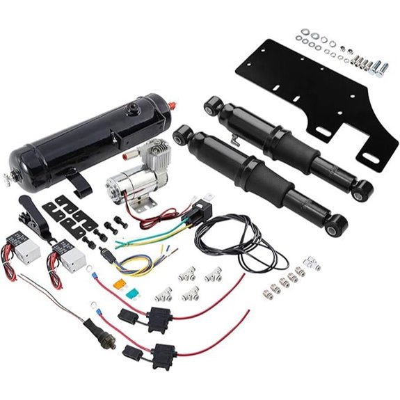 Rear Air Ride Suspension Kit for Harley Touring Bagger