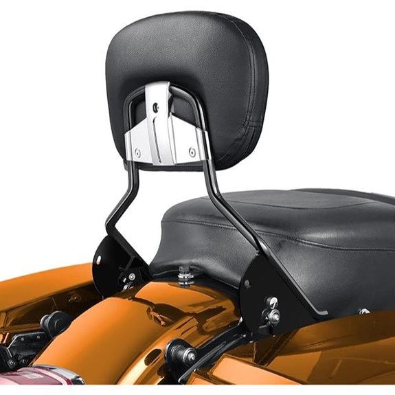PBYMT Detachable Backrest for Harley Touring Bikes
