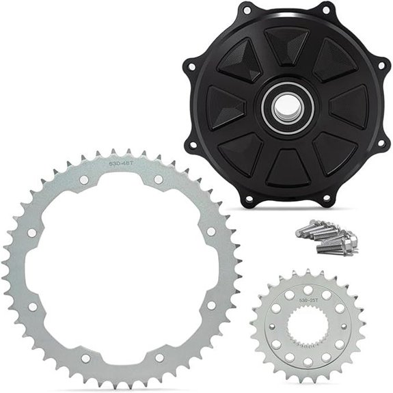TOFR Drive Sprocket Conversion Kit for Harley Tourings