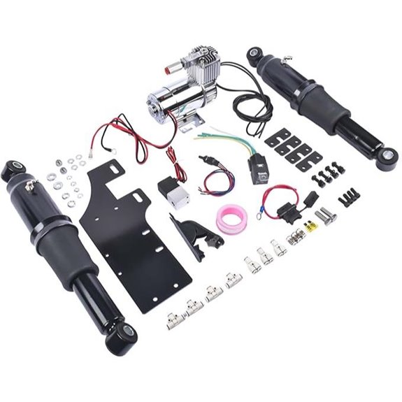 Rear Air Ride Suspension for Harley Touring Glide