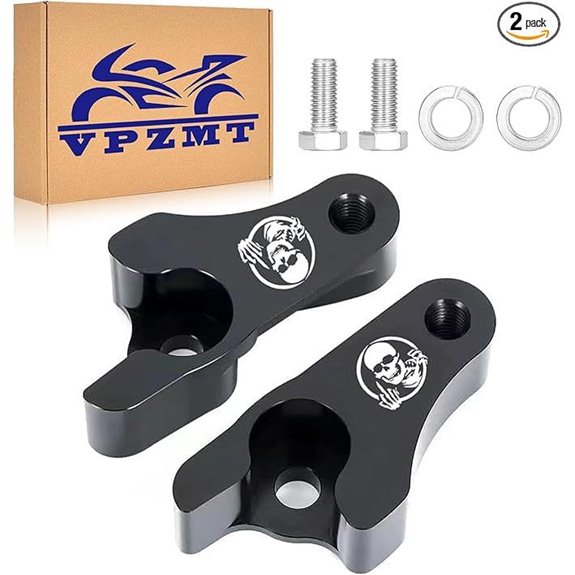 Harley Touring Lowering Blocks Kit (2002-2025)