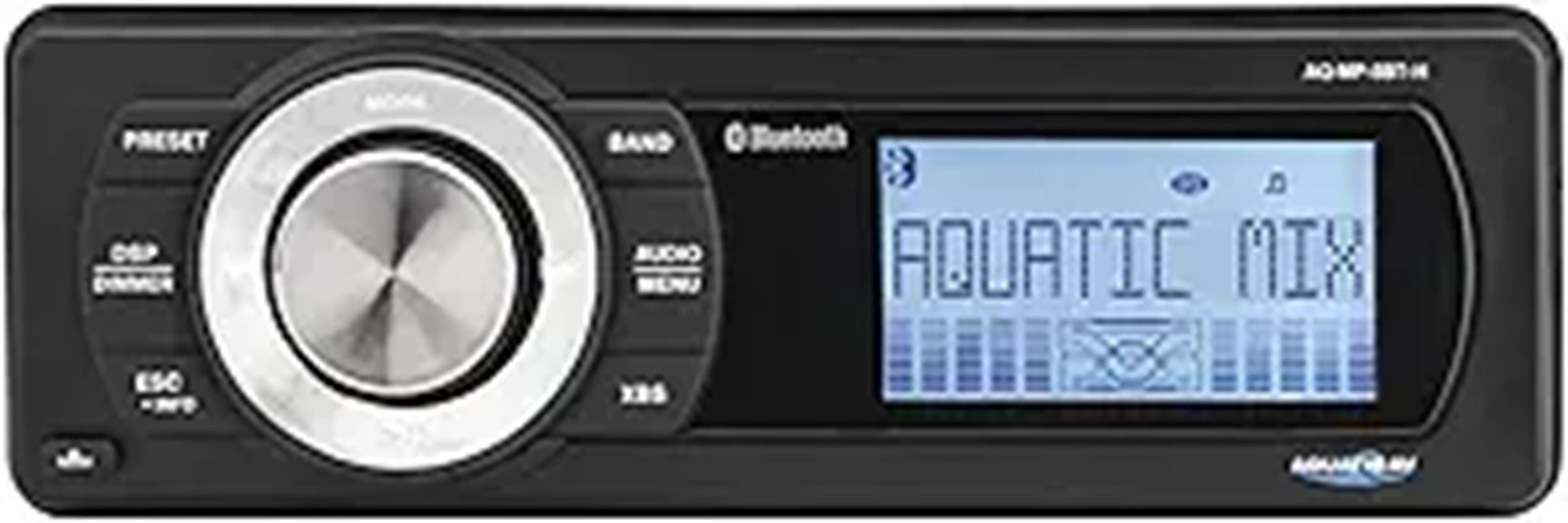 Aquatic AV MP5 Replacement Radio for Harley (1998-2013 Touring Models)