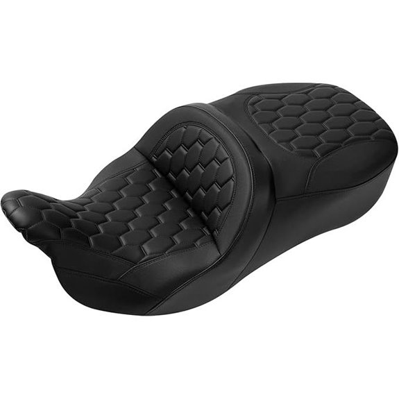 C.C. RIDER Motorcycle Seat for Harley Touring 2009-2023