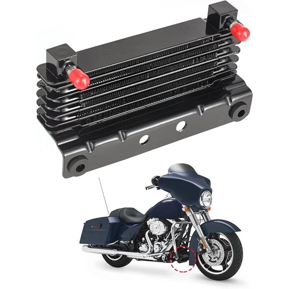 Motorcycles Oil Cooler Kit for Harley Touring 2009-2016
