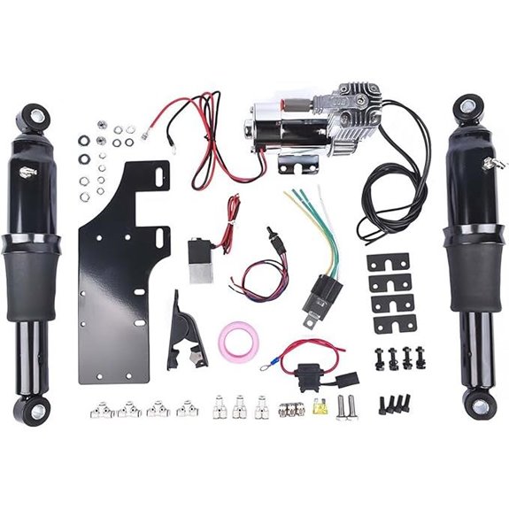 GELUOXI Rear Air Ride Suspension for Harley Touring